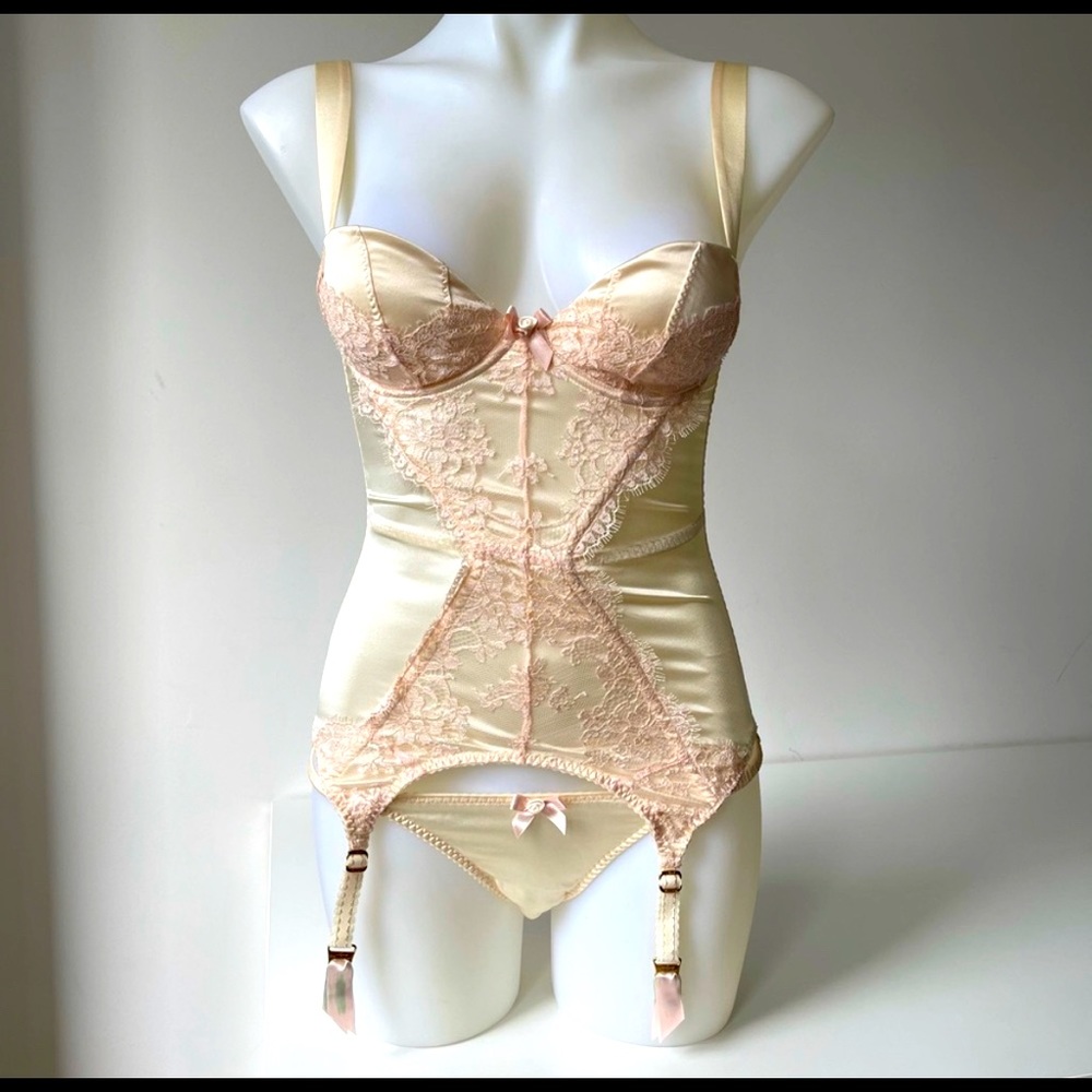 Agent Provocateur Abbey Basque Bustier Corset